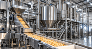 Linha de Producao Alimentar em Aco Inoxidavel