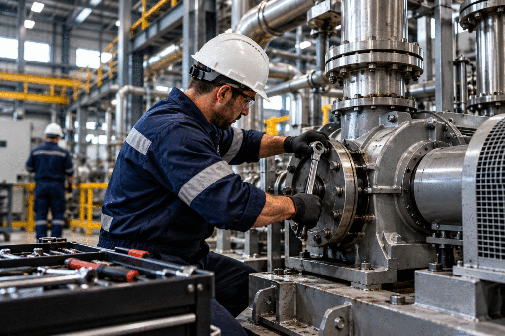 Manutencao Industrial de Alta Precisao